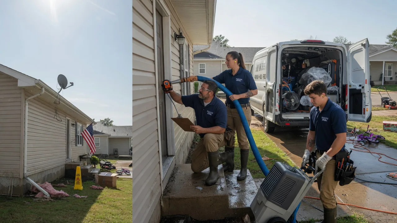 Ceiling Water Damage Restoration in Crawford, NE near me